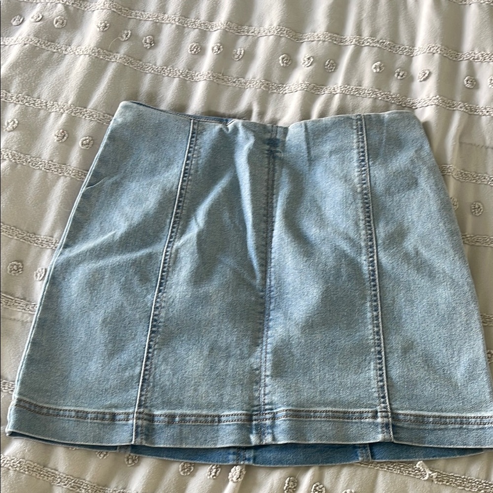 Wild Fable Light Denim Mini Skirt